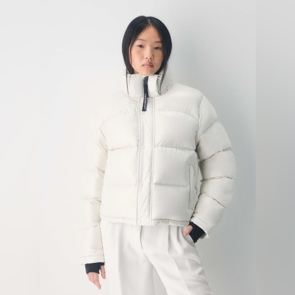Aritzia TNA Super Puff Superpuff White Light Birch